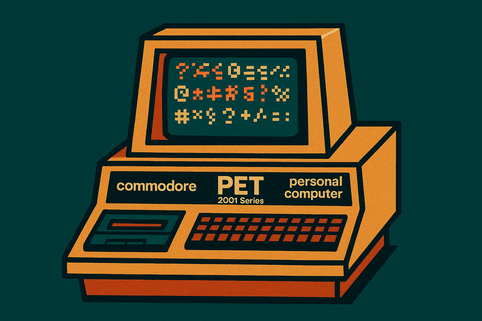Restaurierung eines Commodore PET 2001 von 1978