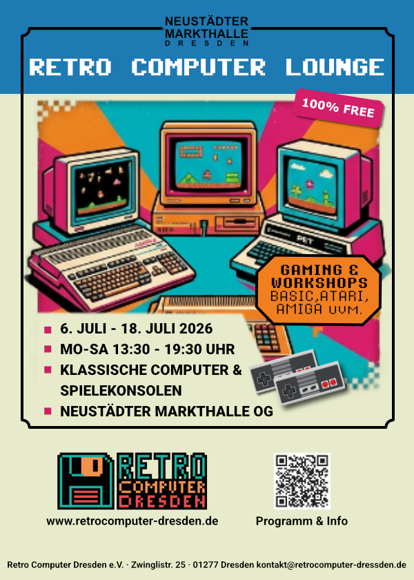 Retro Computer Lounge