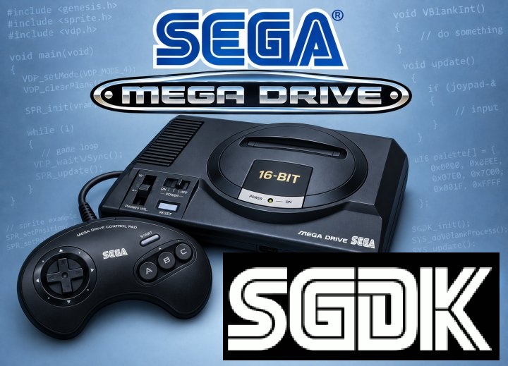 Mega Drive programmieren – Teil 1: Erstes ROM mit SGDK